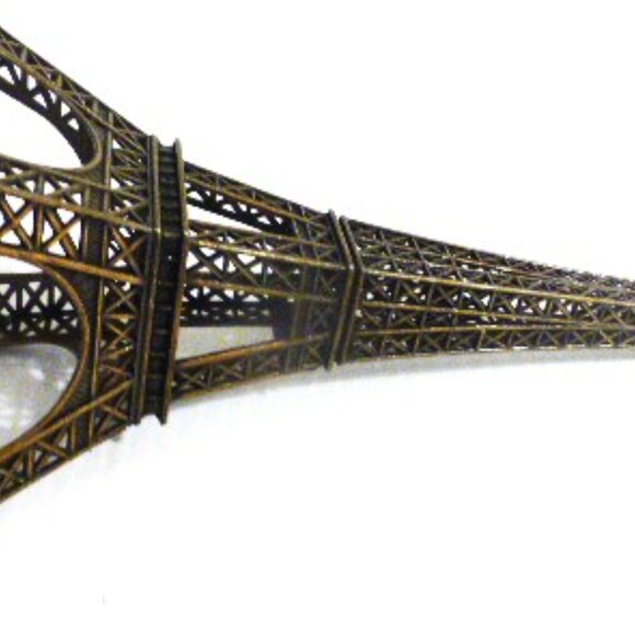 7" All Metal EIFFEL TOWEL Paper Weight ? Model Building City France - Picture 4 of 7